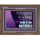 DOING THE DESIRE OF GOD LEADS TO RIGHTEOUSNESS  Bible Verse Wooden Frame Art  GWF10628  