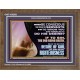 GIVE YOURSELF TO DO THE DESIRES OF GOD  Inspirational Bible Verses Wooden Frame  GWF10628B  