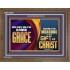A GIVEN GRACE ACCORDING TO THE MEASURE OF THE GIFT OF CHRIST  Children Room Wall Wooden Frame  GWF10669  "45X33"