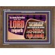 THE LORD IS A DEPENDABLE RIGHTEOUS JUDGE VERY FAITHFUL GOD  Unique Power Bible Wooden Frame  GWF10682  