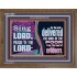 THE LORD DELIVERED THE SOUL OF THE POOR OUT OF THE HAND OF EVILDOERS  Eternal Power Wooden Frame  GWF10685  "45X33"