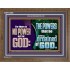 THERE IS NO POWER BUT OF GOD THE POWERS THAT BE ARE ORDAINED OF GOD  Church Wooden Frame  GWF10686  "45X33"