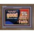 DO GOOD UNTO ALL MEN ESPECIALLY THE HOUSEHOLD OF FAITH  Church Wooden Frame  GWF10707  "45X33"