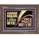 JEHOVAHSHALOM THE LORD OUR PEACE PRINCE OF PEACE  Church Wooden Frame  GWF10716  