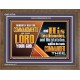 DILIGENTLY KEEP THE COMMANDMENTS OF THE LORD OUR GOD  Ultimate Inspirational Wall Art Wooden Frame  GWF10719  