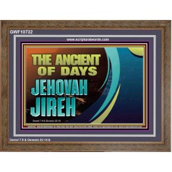 THE ANCIENT OF DAYS JEHOVAH JIREH  Scriptural Décor  GWF10732  "45X33"