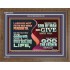 LABOUR NOT FOR THE MEAT WHICH PERISHETH  Bible Verse Wooden Frame  GWF10741  "45X33"