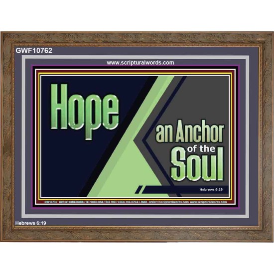 HOPE AN ANCHOR OF THE SOUL  Christian Paintings  GWF10762  