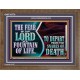THE FEAR OF THE LORD IS A FOUNTAIN OF LIFE TO DEPART FROM THE SNARES OF DEATH  Scriptural Wooden Frame Wooden Frame  GWF10770  