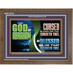 BLESSED BE HE THAT BLESSETH THEE  Religious Wall Art   GWF10776  "45X33"