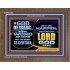 THE WORD OF THE LORD IS CERTAIN AND IT WILL HAPPEN  Modern Christian Wall Décor  GWF10780  "45X33"