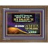 HALLOW THE SABBATH DAY WITH SACRIFICES OF PRAISE  Scripture Art Wooden Frame  GWF10798  "45X33"