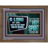 CAST ME NOT AWAY FROM THY PRESENCE AND TAKE NOT THY HOLY SPIRIT FROM ME  Religious Art Wooden Frame  GWF11740  "45X33"