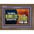 BE ABSOLUTELY TRUE TO THE LORD OUR GOD  Children Room Wooden Frame  GWF11920  "45X33"