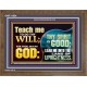 THY SPIRIT IS GOOD LEAD ME INTO THE LAND OF UPRIGHTNESS  Unique Power Bible Wooden Frame  GWF11924  