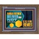 DELIVER ME NOT OVER UNTO THE WILL OF MINE ENEMIES  Children Room Wall Wooden Frame  GWF12024  
