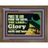 PRAISE THE LORD FROM THE EARTH  Children Room Wall Wooden Frame  GWF12033  "45X33"