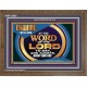 THE WORD OF THE LORD IS FOREVER SETTLED  Ultimate Inspirational Wall Art Wooden Frame  GWF12035  