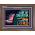 TAKE THE CUP OF SALVATION  Unique Scriptural Picture  GWF12036  "45X33"