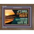 THE EARTH O LORD IS FULL OF THY MERCY TEACH ME THY STATUTES  Righteous Living Christian Wooden Frame  GWF12039  "45X33"