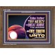 ABBA FATHER THY MERCY IS GREAT ABOVE THE HEAVENS  Contemporary Christian Paintings Wooden Frame  GWF12084  