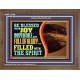 BE BLESSED WITH JOY UNSPEAKABLE AND FULL GLORY  Christian Art Wooden Frame  GWF12100  