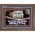 LOOKING UNTO JESUS THE AUTHOR AND FINISHER OF OUR FAITH  Modern Wall Art  GWF12114  "45X33"