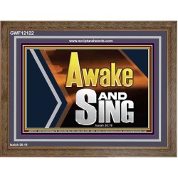 AWAKE AND SING  Affordable Wall Art  GWF12122  "45X33"