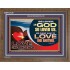 LOVE ONE ANOTHER  Custom Contemporary Christian Wall Art  GWF12129  "45X33"
