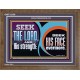 SEEK THE LORD HIS STRENGTH AND SEEK HIS FACE CONTINUALLY  Unique Scriptural ArtWork  GWF12136  