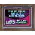 THE LORD WILL DO GREAT THINGS  Custom Inspiration Bible Verse Wooden Frame  GWF12147  "45X33"