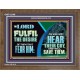 THE LORD FULFIL THE DESIRE OF THEM THAT FEAR HIM  Custom Inspiration Bible Verse Wooden Frame  GWF12148  
