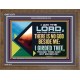 THERE IS NO GOD BESIDE ME  Bible Verse for Home Wooden Frame  GWF12171  
