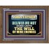ABBA FATHER DELIVER ME NOT OVER UNTO THE WILL OF MINE ENEMIES  Unique Power Bible Picture  GWF12220  "45X33"