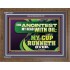 THOU ANOINTEST MY HEAD WITH OIL MY CUP RUNNETH OVER  Church Wooden Frame  GWF12317  "45X33"