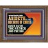 WHOSOEVER ABIDETH IN THE DOCTRINE OF CHRIST  Righteous Living Christian Wooden Frame  GWF12324  "45X33"