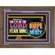 THE EYE OF THE LORD IS UPON THEM THAT FEAR HIM  Church Wooden Frame  GWF12356  
