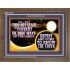 REPENT AND COME TO KNOW THE TRUTH  Eternal Power Wooden Frame  GWF12373  "45X33"