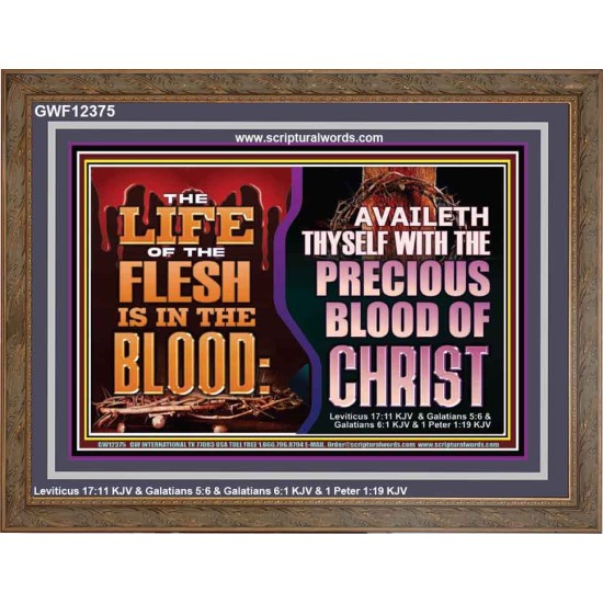 AVAILETH THYSELF WITH THE PRECIOUS BLOOD OF CHRIST  Children Room  GWF12375  