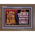 AVAILETH THYSELF WITH THE PRECIOUS BLOOD OF CHRIST  Children Room  GWF12375  "45X33"