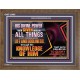 HIS DIVINE POWER HATH GIVEN UNTO US ALL THINGS  Eternal Power Wooden Frame  GWF12405  