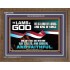 THE LAMB OF GOD LORD OF LORD AND KING OF KINGS  Scriptural Verse Wooden Frame   GWF12705  "45X33"