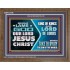 THE LAMB OF GOD OUR LORD JESUS CHRIST  Wooden Frame Scripture   GWF12706  "45X33"