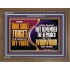 THOU SHALT FORGET THE SHAME OF THY YOUTH  Encouraging Bible Verse Wooden Frame  GWF12712  "45X33"