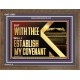 WITH THEE WILL I ESTABLISH MY COVENANT  Bible Verse Wall Art  GWF12953  