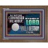 IN THE NAME OF THE LORD WILL I DESTROY THEM  Biblical Paintings Wooden Frame  GWF12966  "45X33"