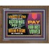 WHEN THOU VOWEST A VOW UNTO GOD DEFER NOT TO PAY IT  Scriptural Wooden Frame Wooden Frame  GWF12974  "45X33"