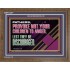 FATHER PROVOKE NOT YOUR CHILDREN TO ANGER  Unique Power Bible Wooden Frame  GWF13077  "45X33"