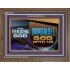 THE EVERLASTING GOD IMMANUEL..GOD WITH US  Contemporary Christian Wall Art Wooden Frame  GWF13134  "45X33"