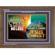 THERE SHALL BE NO LOSS  Righteous Living Christian Wooden Frame  GWF9543  